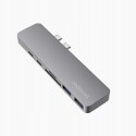 HUB dodocool DC66GY-1 7w1 HDMI 4K porty USB 3.0 SD/TF USB C 3.2