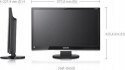 Monitor LCD Samsung 2494SW 24" VGA DVI-D klasa A brak stopy