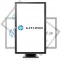 Monitor LED HP Z23i 23" IPS FHD DisplayPort DVI VGA z okablowaniem Klasa A-