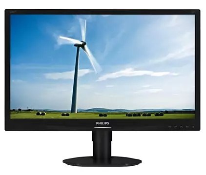 Monitor LED Philips 220S4L 22 " 1680 x 1050 px VGA DVI TN klasa A