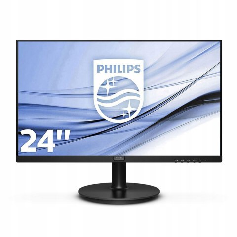 Monitor bezramkowy Philips 242V8LA/00 23,8" FHD VA HDMI DP 4ms 75hz KLASA A