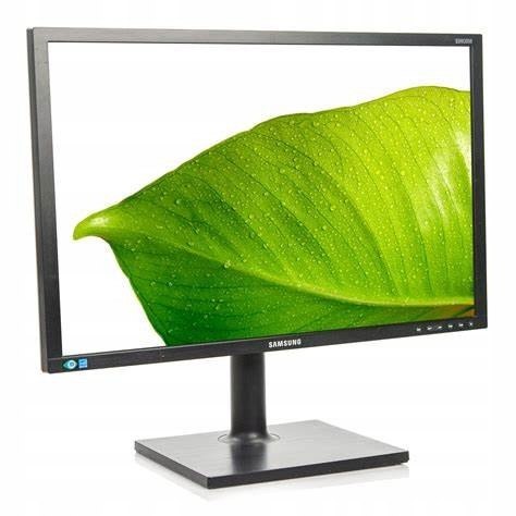 Monitor LED Samsung S24C650BW 24" 1920x1200 PLS VGA DVI z kablami klasa A