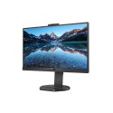 Monitor bezramkowy Philips 243B9H 24" FHD IPS HDMI DP USB-C kamera kable A