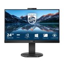 Monitor bezramkowy Philips 243B9H 24" FHD IPS HDMI DP USB-C kamera kable A