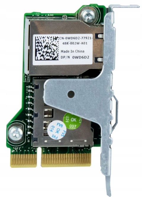 MODUŁ ZDALNEGO ZARZĄDZANIA DELL iDRAC7 + 8GB SD MODUŁ ZDALNEGO ZARZĄDZANIA DELL iDRAC7 + 8GB SD