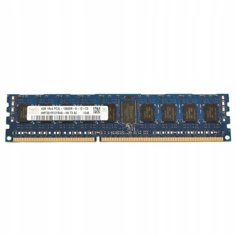 16GB 4x4GB DDR3L ECC 10600R HYNIX HMT351R7CFR4A-H9