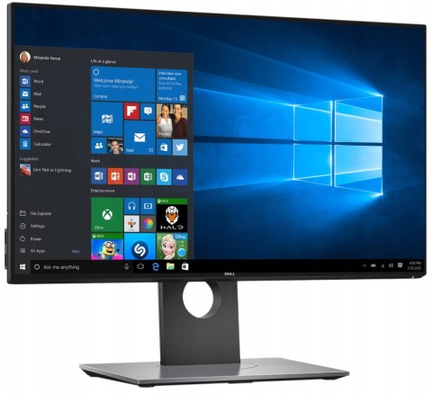 Monitor Dell U2417H InfinityEdge 24" 1920x1080 IPS HDMI DP kable KLASA A