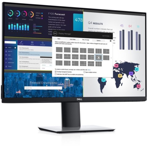 Monitor bezramkowy 2k Dell P2720DC 27" QHD IPS 2xDP HDMI USB-C kable klasaA Monitor bezramkowy 2k Dell P2720DC 27" QHD IPS 2xDP HDMI USB-C kable klasaA