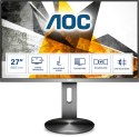 Monitor bezramkowy AOC Q2790PQU 27" 2k IPS 2xHDMI DP D-Sub głośniki kable A