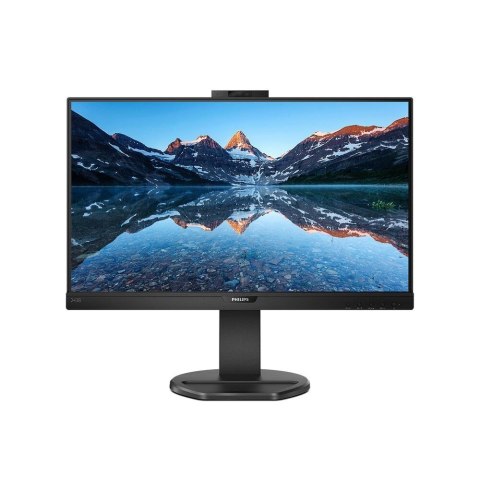 Monitor bezramkowy Philips 243B9H 24" FHD IPS HDMI DP USB-C kamera kable A