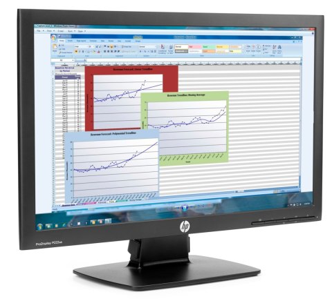 Monitor LED HP ProDisplay P222va 21,5" FHD DisplayPort D-Sub (VGA) klasa A Monitor LED HP ProDisplay P222va 21,5" FHD DisplayPort D-Sub (VGA) klasa A