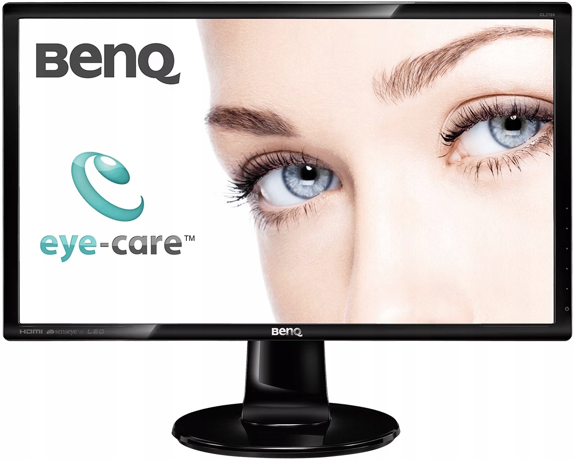 Monitor LED Benq GL2760-T 27" 1920x1080 TN 2ms HDMI DVI VGA Kable kl. A