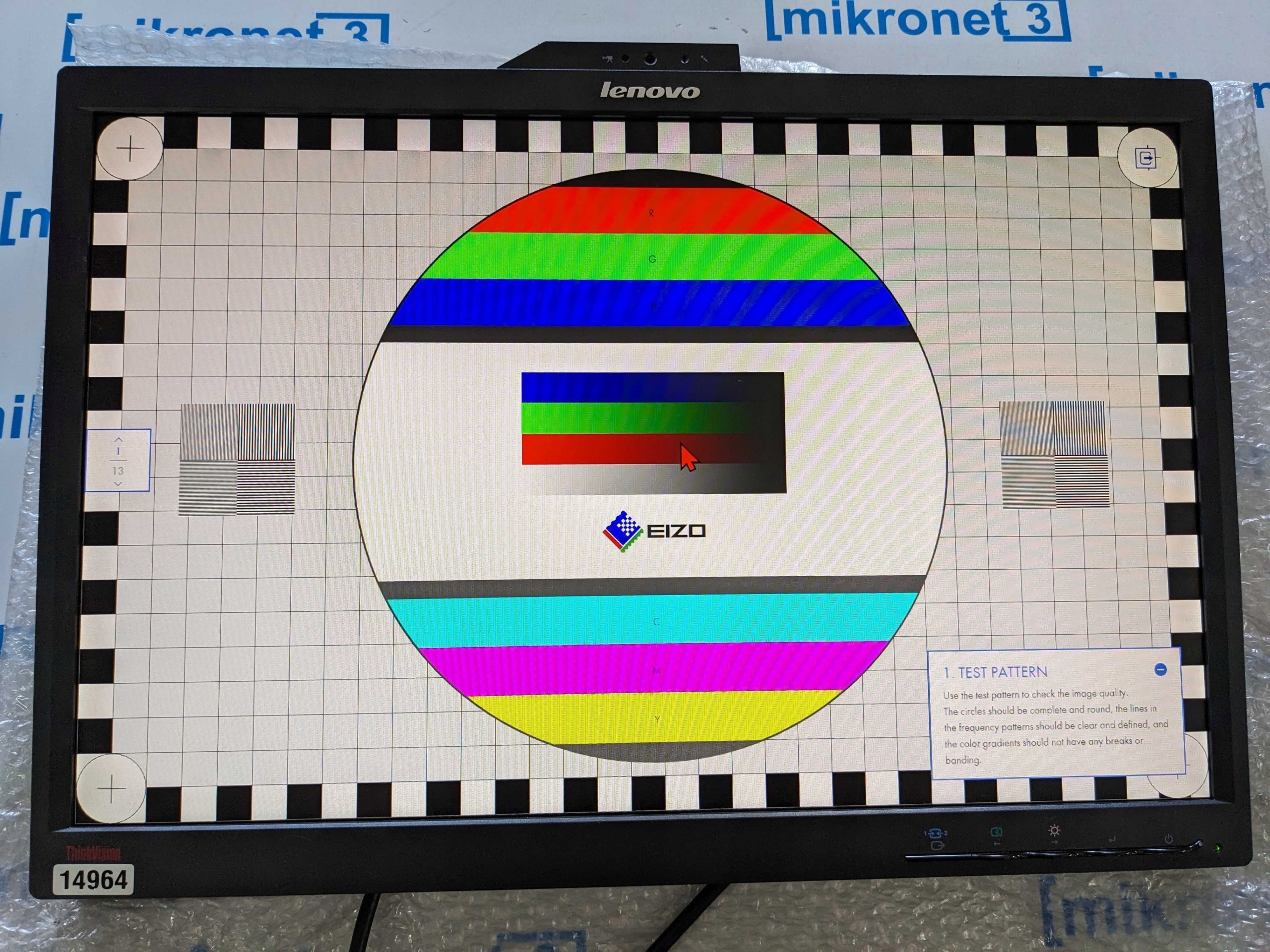 LENOVO L2251XWD | 22" | WSXGA+ | DP VGA | WITHOUT A STAND | Cables | PHOTO